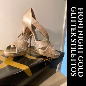 Sparkling High Heel Shoes